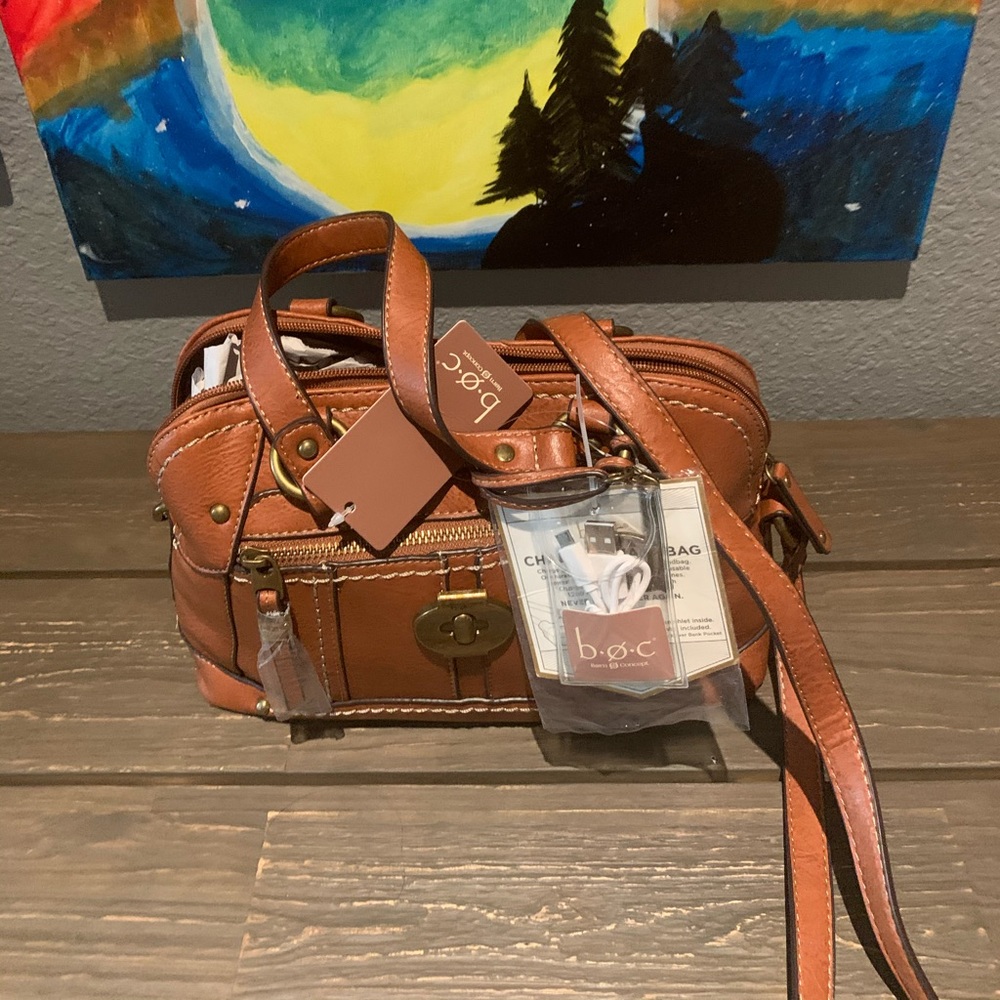 Vegan leather purse